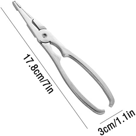 Seafood Tools 4 Packs Stainless Steel Seafood Tool Set Includes 1 Seafood Crackers, 1 Lobster Shellers, 2 Crab Leg Forks/Picks and Storage Box Crab Leg Cracker Tools