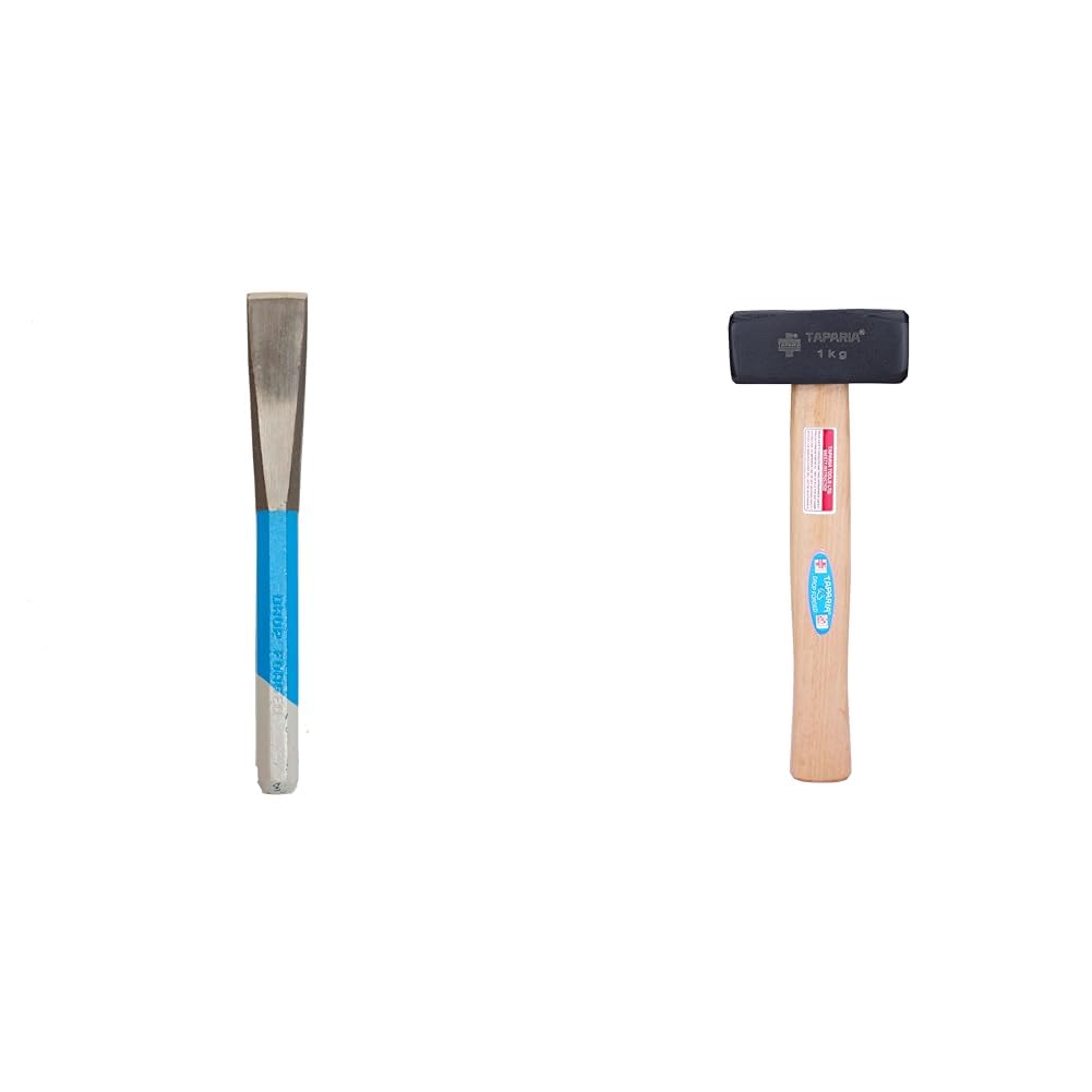 Taparia 106 Steel (30mm) Cutting Edge Octogonal Chisel (Blue and Silver)-image-42