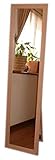 高さ150cm 幅37.5cm シンプルスタンドミラー 姿見 木製 無塗装 塗装なし