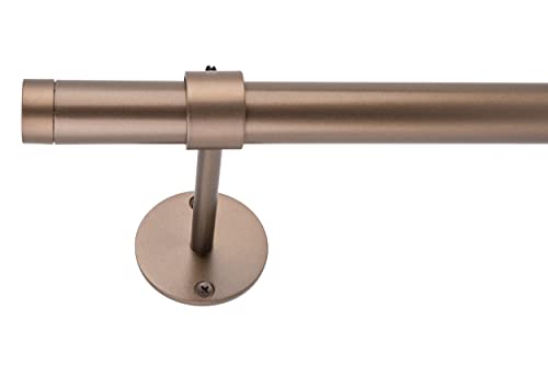 Fairmount 1" Cap Rod Set 18-36" Dark Bronze