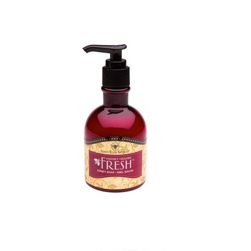 Honey House Naturals Liquid Soap, Almond Butter, 7 Fluid Ounce