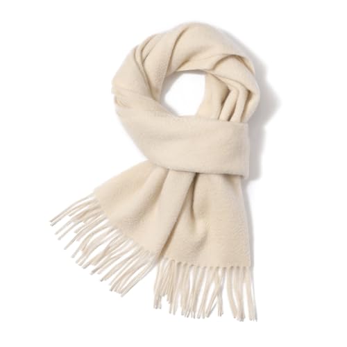 Cashmere Wool Winter Scarf for Women, Men's Scarves Solid Warm Cold Weather Wraps