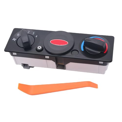 Irland-nan Q21-1122 AC Heater Control Panel, OEM Replacement for Peterbilt Trucks, Sleeper HVAC Control Module Unit with Temperature, Fan & Mode Adjustment Replaces Q211122 Q21-6119 Q21-1089