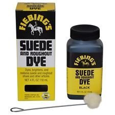 4 Oz. Suede Dye Black By Fiebing by Fiebing