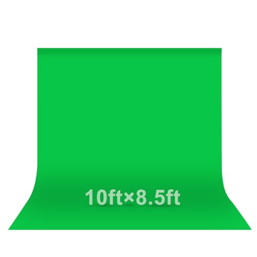Fondo fotográfico chroma key verde 10x8.5 pies EMART miniatura 1