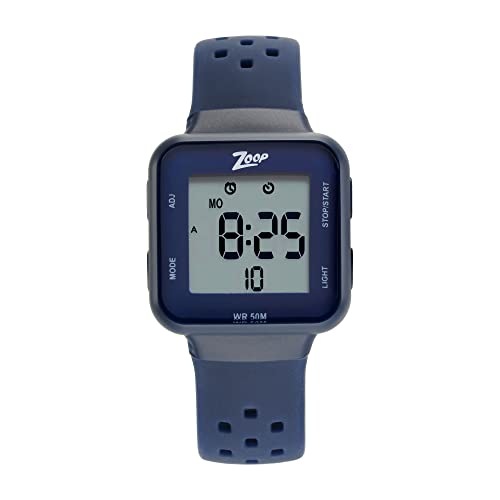 Image of Zoop Kids Unisex Silver Dial Silicone Digital Watch (Not assigned,Not Assigned)
