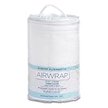 Airwrap 4 Sides Breathable Cot Liner - White