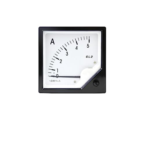 Ampèremètre analogique 300A AC 6L2 MOBYAT boîtier carré 80mm instrument mesure courant