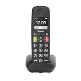 Gigaset E290 Telefono analogico/DECT Nero Identificatore di chiamata [Versione tedesca]