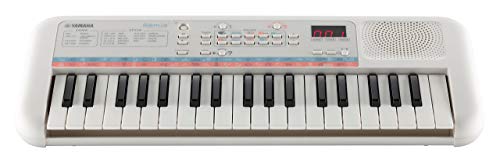 Yamaha Remie PSS-E30 Mini Keyboard, wit, compact, draagbaar toetsenbord voor kinderen met mini-toetsenbord en geweldig… - Image 3