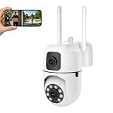 360° Pan & Tilt 4K Dual Lens Security Camera (2.4G)