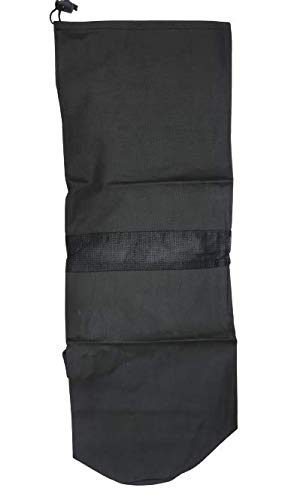 Webshoppers - Yoga Bag mat Carry Exercise mat Carrying Cover with Strap - Black (10 x 28 Inch)