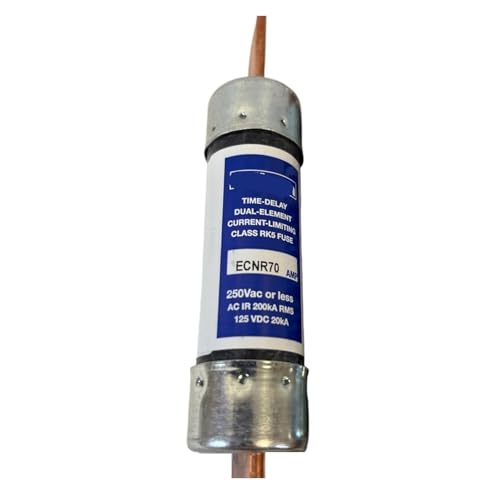 Fusible temporisé ECNR70 70 A résout les surcharges de vos circuits électriques 250 V