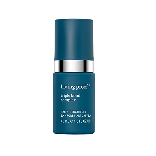 Living Proof Triple Bond Complex Leave-In Treatment and Hair Mask – Rebuilds Hair Structure, Repairs Damage, Heat Protection, Long-Lasting Results