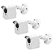Wyze Cam Wall Mount, Wyze Camera Mount with Weather Proof Cover for Wyzecam V2 1080p Ismart Sports Indoor Outdoor Use, 3 Pack (White)