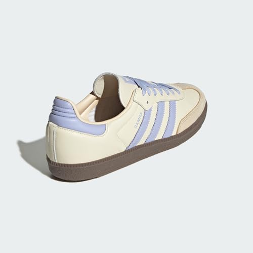 Image of adidas Samba OG Womens Sneaker (Cream White Violet, 7)