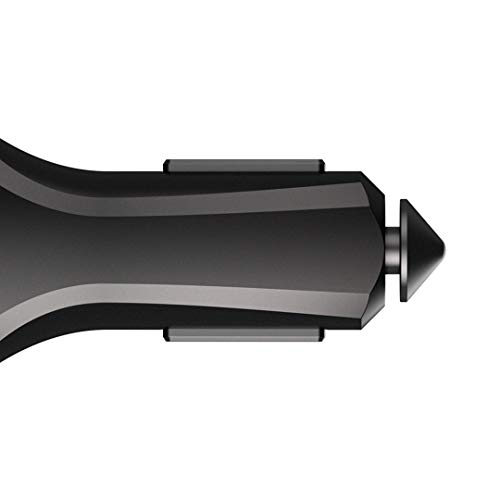 nonda ZUS Smart Car Charger, Car Charger with App to Save Car's Location and Monitor Car Battery, 2 Ports Car Charger with Led for iPhone XS/Max/XR/X/8/7/6/Plus (ZU33BKRN) - Thumbnail 5