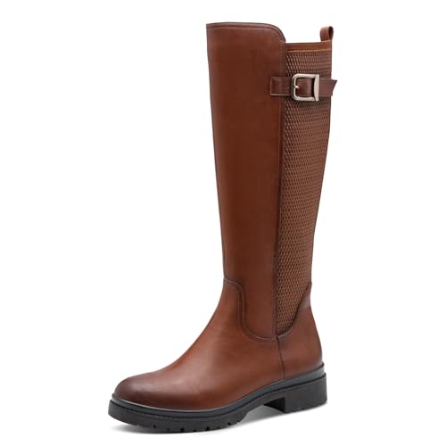 Tamaris Damen Stiefel Leder braun 41