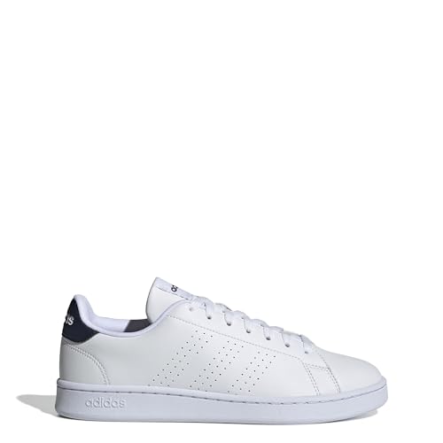 Baskets adidas Hommes Advantage blanches et encre taille 46 2/3 pour un look casual