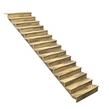 escalier colimaçon bois brico depot 🌲 - PERSONNALISABLE - Grâce à ce kit, vous avez la flexibilité de construire un escalier extérieur en bois de trois marches, tout en ayant la liberté d'ajouter des contremarches, des garde-corps ou des balustrades selon vos préférences.
