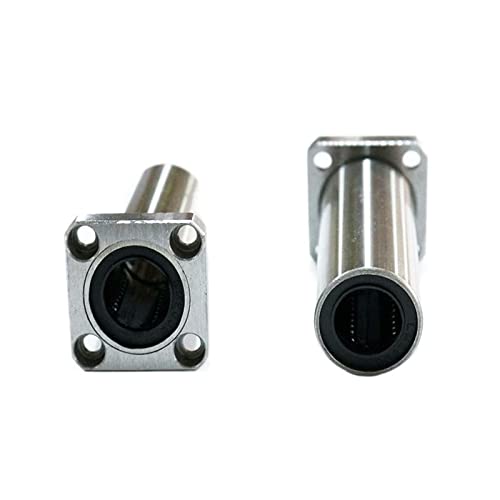 LMK10LUU roulement linéaire long à bride rectangulaire pour axe CNC