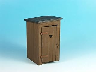 Eureka ED-3502 1/35 Country Toilet (Outhouse) Diorama Building