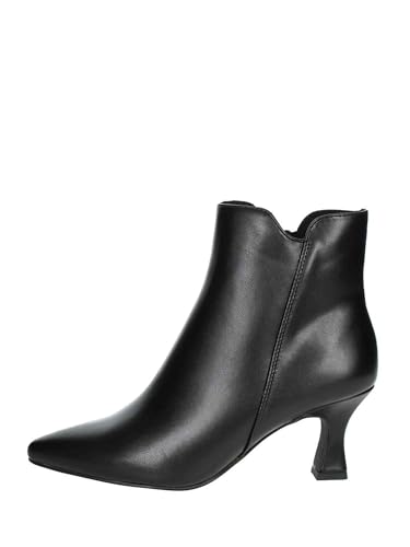Bottines noires Marco Tozzi 2-2-25318-21 pour femme en simili cuir élégant