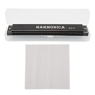 Bediffer Harmonica pour débutant, Instrument de Musique à Vent Naturel Traitement Fin Facile à Utiliser Harmonica 24… - Les Beatles, Paul McCartney, John Lennon, RIngo Starr, George Harrison Bediffer Harmonica pour débutant, Instrument de Musique à Vent Naturel Traitement Fin Facile à Utiliser Harmonica 24… – Image 7