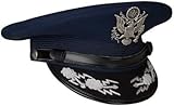AIR Force Field Grade Service Cap (56CM) Navy Blue