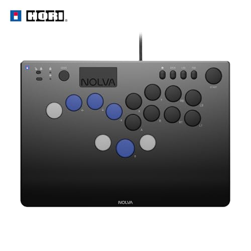 HORI NOLVA レバーレス アケコン Amazon.co.jp: NOLVA Mechanical All-Button Arcade Controller for