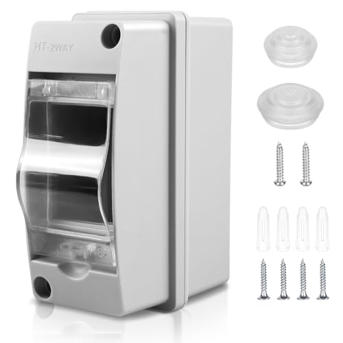 Coffret Electrique Etanche Exterieur Boîtier: Boîte Etanche Electrique Exterieur IP65, Tableau Electrique 1 Rangée, Boîtier Electrique Etanche, Coffret...