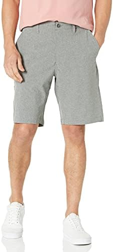 Volcom mens Kerosene 21" Hybrid Chino Shorts, Heather Grey, 34 US