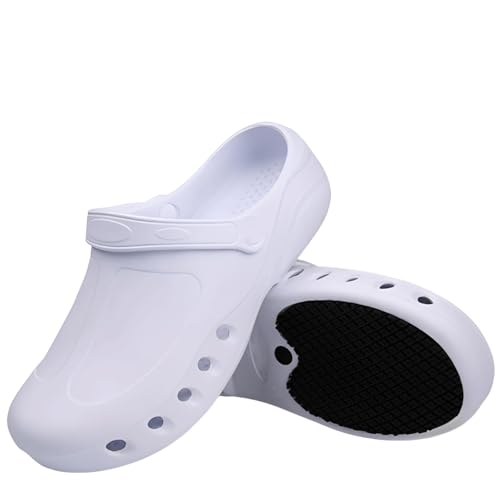 Chaussures de chef pour hommes imperméables et anti-huile
