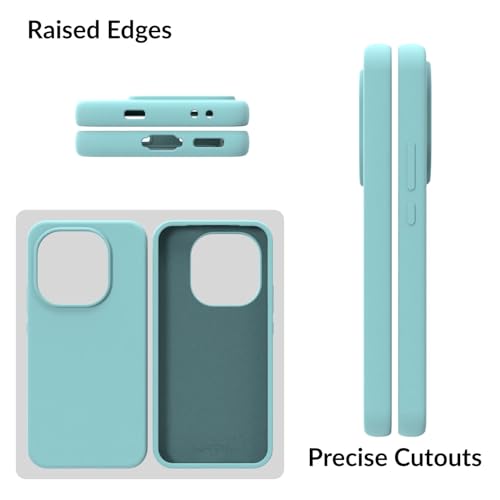 Image of SPRIG Compatible with IQOO 15 5G SilkTone Silicone Back Cover Drop Tested Shock Proof Mobile Case for Men, Women, Boys and Girls with Camera Protection (Light Green)