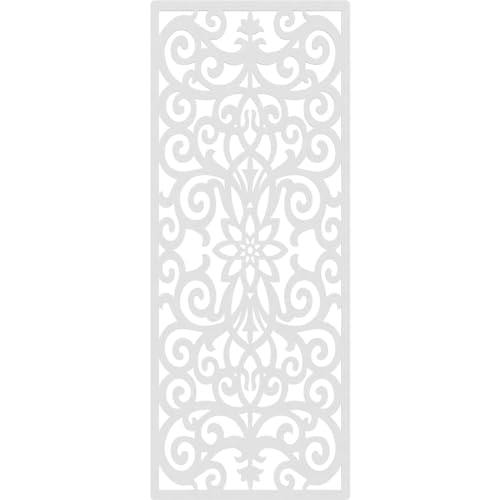 Image of 31 3 /8 inchW x 79 3 /8 inchH x 3 /8 inchT Buel Decorative Fretwork Wall Panels in Architectural Grade PVC