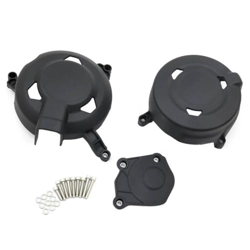 NYUwec Cubierta de Caja de protección del Guardia del Motor Compatible con 675 R para Accesorios de Motocicletas de la Calle Triple 765 RS s r