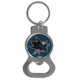 NHL San Jose Sharks Bottle Opener Key Chain
