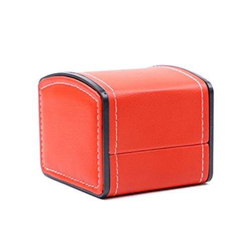 Boîte montre cuir rouge YZCIS l'écrin de rangement luxe pour vos bijoux