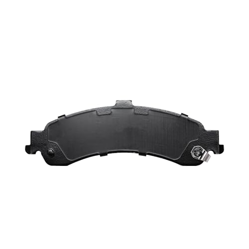 Image of Detroit Axle - 4pc Rear Ceramic Brake Pads for 2001-2005 Chevrolet Silverado 1500, 2001-2006 GMC Sierra 1500, 2005 Silverado Sierra 1500HD, Tahoe Yukon XL Suburban Avalanche 1500 Escalade ESV EXT