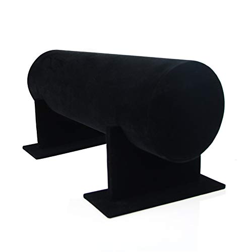 LouisaYork Soporte de diadema, terciopelo para el pelo, soporte desmontable para el pelo, horquilla, organizador de pelo, accesorio de exhibición de joyería para el cabello, 11 x 30 cm Cover