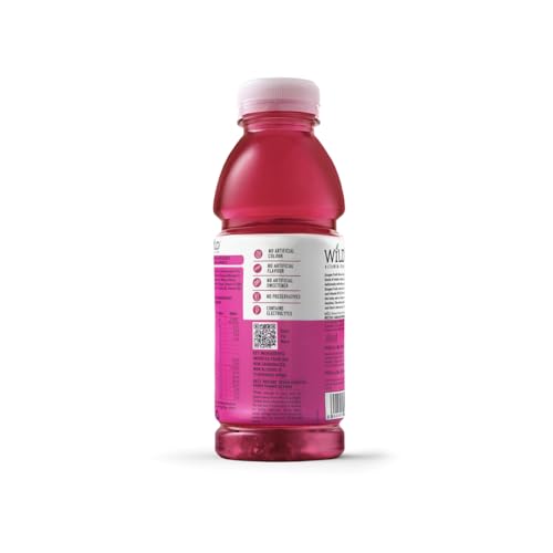 Image of Wild Vitamin Drink Dragon Fruit Flavoured 400ml Pack of 12 - Vitamin C B5 B6 B12 Contains Electrolytes Hydration Drink