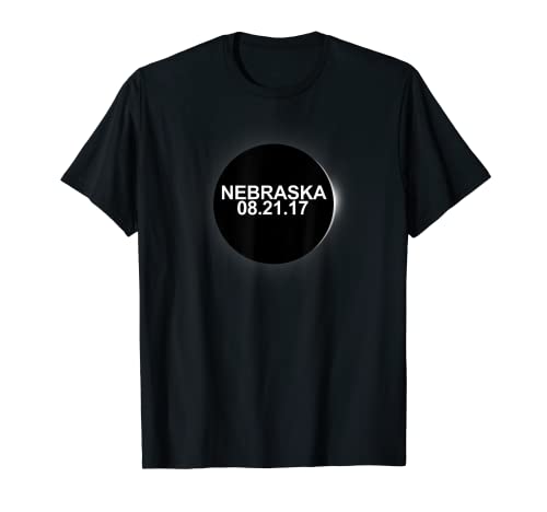 Nebraska Total Solar Eclipse 21 de agosto de 2017 Camiseta Camiseta