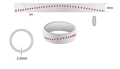 Image of PAMTIER Unisex Spinner Unique NBA Basketball Ring | Stainless Steel, Outdoor Sport Band, Charming Jewelry