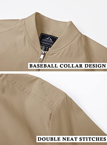 Veste décontractée homme bombers militaire zippée mi-saison - 6