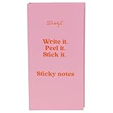 Ensemble de notes autocollantes au design unique et plein de personnalité