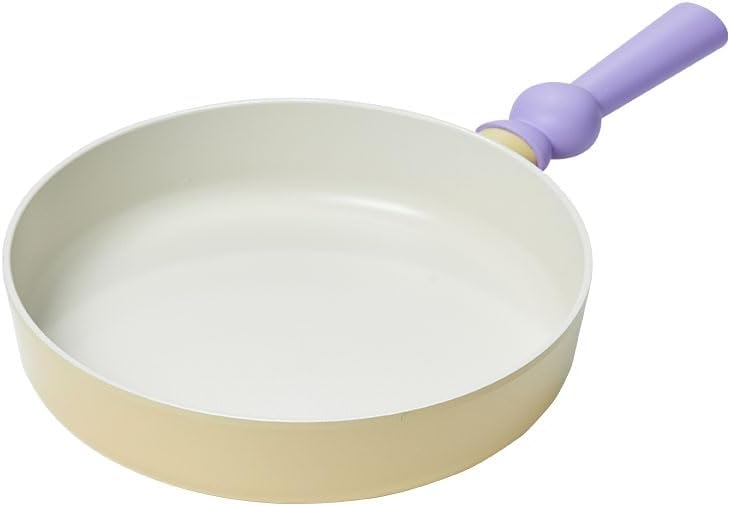 Neoflam Better Finger Macaroon Color Yellow Cast Aluminum Frypan 10 inch Induction (IH)
