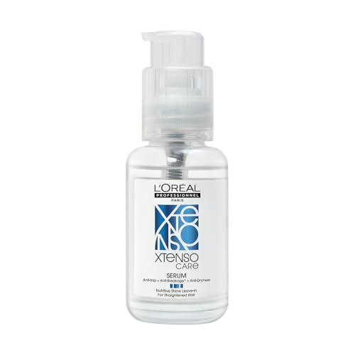 L'Oréal Professionnel Paris Xtenso Care Leave-In Serum for Frizz-Free, Smooth & Manageable Hair 50ml | Enriched with Pro Keratin & Incell | For Unisex | Unruly, Unmanageable Hair