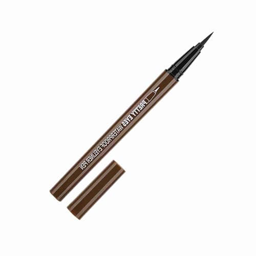 Delineador líquido de textura suave color marrón claro miniatura 2