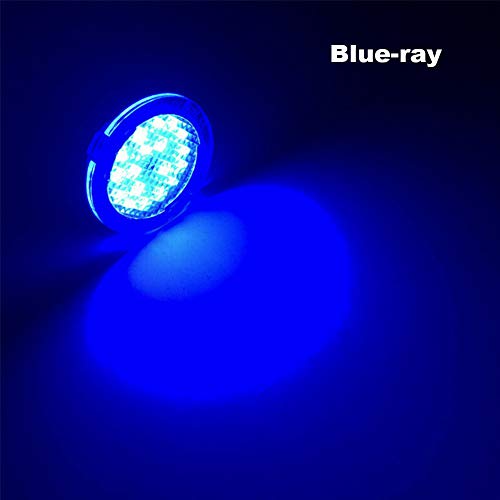 PGONE 2PC Full LED luz azul para espejo Ford F-150 y otros miniatura 3