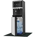YITAHOME Bottom Loading Water Cooler Dispenser for 3-5 Gallon Bottles, 3 Temperature Settings Drink Water Dispenser, Hot & Cold Water Machine with Safety Lock for Home Office